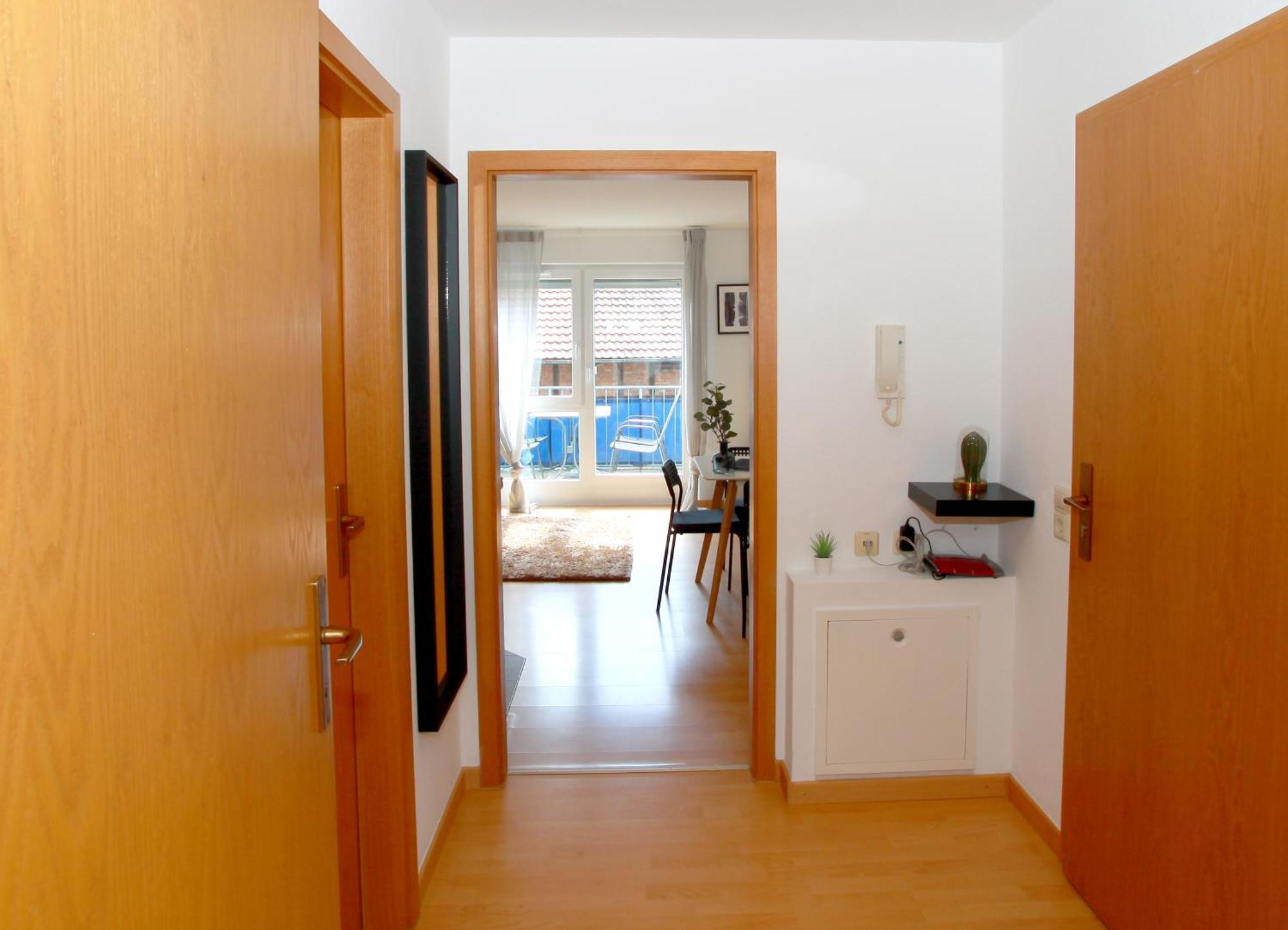 Ferienwohnung Mila Naehe Messe In FDH Esterno foto